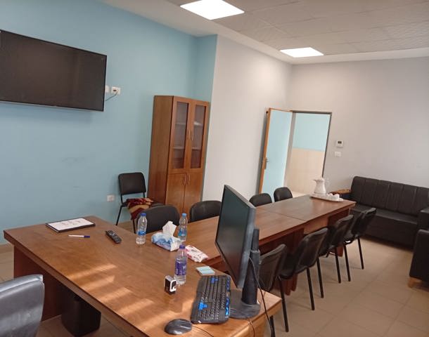 Renovated doctors’ conference room at Al-Shifa